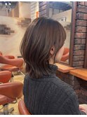 毛流れを活かした軽やかなレイヤーミディアム【500スタイル】