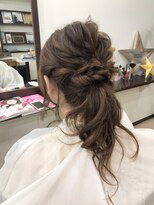 アゴーグ(agog)&nbsp;ローポニーヘアアレンジ☆