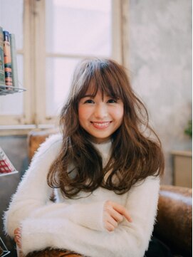 ヘアメイク パッセージ 千歳船橋店(hair make passage) 耳かけゆるふわエアリーカール