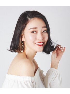 ヘアサロン アティリー(Hair Salon Attirer) 外ハネから見えるインナーカラー【Attirer 飯田裕之】
