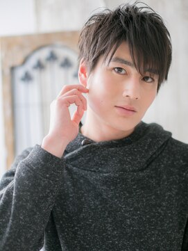 グルーミングサロン バーバー キャッスル 北浦和西口(Grooming salon Barber Castle) 黒髪イケメンサイドパートi