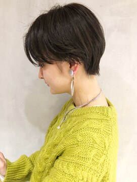 アルバム 渋谷パルコ(ALBUM) くびれショート_外ハネボブアッシュブラウンネオウルフ_ba275992