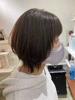 ソアヘアー(Soar hair) 【Soar】くびれショート×ベージュカラー