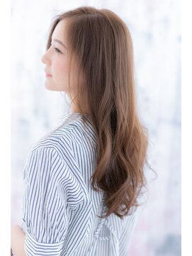 ミック ヘアアンドビューティー 大山店(miq  Hair&Beauty) グラマラスカールで外国人風シアーカラーロングa