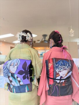 エリカ 美容室 【アイナナ仕様にアレンジ♪】イベント向け着付け＆ヘアセット