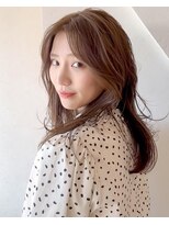 オーブ ヘアー ジュエル 白石店(AUBE HAIR jewel) 20代・30代_くびれミディ