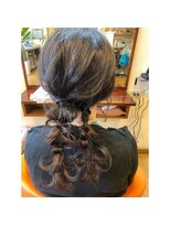 キキ 美容室(KIKI)&nbsp;可愛いヘアアレンジ