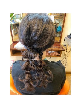 キキ 美容室(KIKI) 可愛いヘアアレンジ