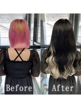 エクステ専門店あるじゃんすー 柏店 ミルクティーインナー#シールエクステ #ホワイトグレージュ#柏