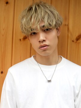 ブゾン(buZon) 【buZon ブゾン】波巻き/ツイスパ/マッシュパーマ☆マッシュボブ