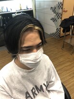 ブープトゥループ(booptroop)&nbsp;メンズ　フェイスフレーミング　ミディアム