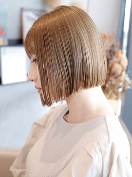 エムスラッシュ 表参道(M.SLASH) 表参道/ダブルカラー/ぱっつんボブ/ミニボブ