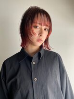 ロールアップスリーブス(ROLL UP SLEEVES)&nbsp;shade coral red