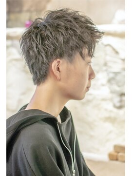 グランアージュ 錦糸町(grandage) アップバング/刈り上げショート/ツーブロ/ニュアンスパーマ