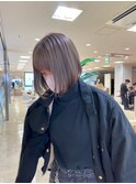 シルバーカラー/グレージュ/透明感グレージュ/シアーグレージュ