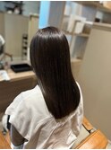 オーガニックカラーでやわらかアッシュ