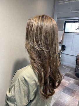 エイム ヘア リアム 調布店(eim hair liam) ハイライトバレイヤージュ×レイヤー