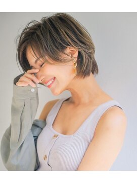 ロンドグロワール 大宮(Lond Gloire) 韓国風レイヤーカット小顔ボブルフ/ハイトーンダブルカラー/大宮