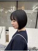 丸みボブ