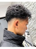 フェード&フェザーパーマ