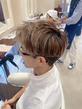 浪漫館 アールズコート(R's Court) メンズ刈り上げショート @木原 3.6