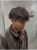 ツイストスパイラル/メンズパーマ/ツーブロック/刈り上げ