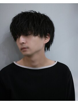 ラクーントウキョウ(RACCOON.TOKYO) メンズウルフ　シャドウパーマ　メンズマッシュ　メンズパーマ