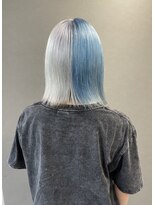 シエンゴールド(CIEN gold)&nbsp;シルバーカラー/水色カラー/ツートンカラー#浜松駅#カラー