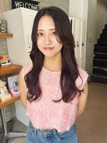 ヒカリス ヘアー 相川店(HIKARIS hair)&nbsp;レイヤー/顔まわりレイヤー/センターパート