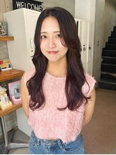 ヒカリス ヘアー 相川店(HIKARIS hair) レイヤー/顔まわりレイヤー/センターパート