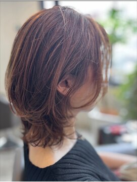 イヨーク 地蔵通り店(IYOHK) 柔らかく透けるラテブラウンカラー