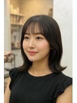 シエテ 津田沼(Siete)&nbsp;ミディアムヘア/暗めカラー/グランマッシュ/津田沼