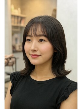 シエテ 津田沼(Siete) ミディアムヘア/暗めカラー/グランマッシュ/津田沼