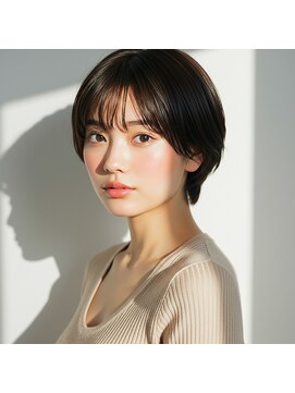 コトナ 越谷店 ショートボブ髪型20代30代40代50代前髪あり前髪なし面長丸顔越谷