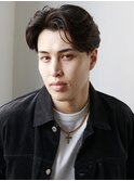 men's/メンズ/刈り上/げセンターパート/ダウンパーマ/渋谷