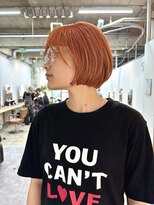 ピロ(piilo) ボブ×オレンジ