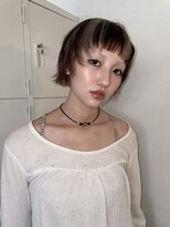 ウィットサークル(wit circle)&nbsp;ブロックカラー　レイヤーカット