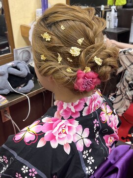 ガラ(GALA) ヘアセット