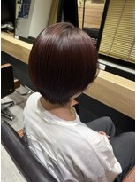 インフィニティー 水天宮前店(Infinity)&nbsp;【大人可愛い】王道ボブ×くすみピンクで叶える大人の甘さ！