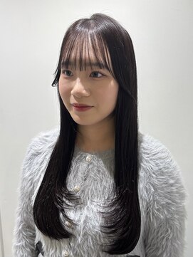 サロンドジョー(salon de joe) 韓国風レイヤーカット/レイヤーカット/ロングレイヤー