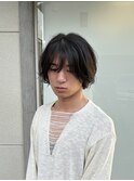 縮毛矯正、パーマとの相性抜群のメンズのシースルーボブ！