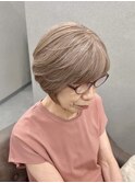 白髪ぼかし/脱白髪染め/白髪染めハイライト／髪質改善