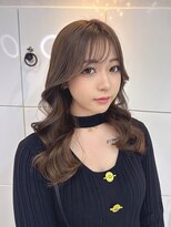 アリープアウル(ALEAP owl)&nbsp;透明感ブラウンベージュ/レイヤーカット/顔まわりカット