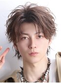 韓国ヘアフェザーパーマニュアンスパーマ　シャドウパーマ