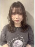 ミディアムレイヤー/髪質改善/イメチェン/ベージュカラー/新宿