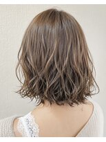 リシャルム 新保店(Re charme)&nbsp;【抜け感ウェーブ】柔らかボブパーマ【上重晴輝】