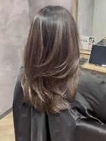 ラビマーニ 吹田店(Labimani) 白髪ぼかしバレイヤージュ×レイヤーカット