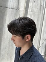 フレイム(FLAME)&nbsp;毛流れセンターパート"ニュアンスパーマ"