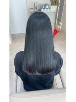 レイネ 人形町(Rayne')&nbsp;ダークパープル/ナチュラルショート/夏のヘアアレンジ/人形町