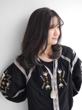 ヘアメイク オブジェ(hair make objet) シースルーミディアムレイヤー